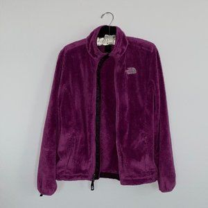 The North Face Women's Printed  Osito Jacket Small Purple